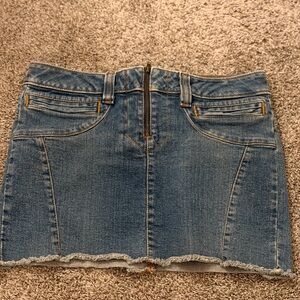 American Eagle Outfitters Blue Denim Mini Skirt
